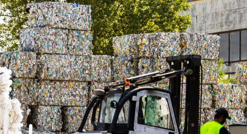 Carretilla Industria Reciclado RFID