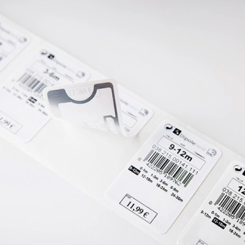 Etiquetas RFID 34x54 Papel