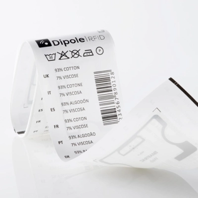 Etiquetas RFID Dipole Textil